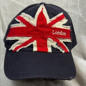 London England Union Jack cotton trucker hat baseball cap